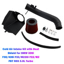 Cold Air Intake Kit for BMW 335i F30/435i F32/M235i F22/M2 F87 N55 3.0L Turbo-6
