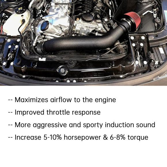 Cold Air Intake Kit for BMW 335i F30/435i F32/M235i F22/M2 F87 N55 3.0L Turbo