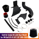Cold Air Intake Kit with Heat Shield for VW Golf GTi R 1.8T 2.0T 2015-2020-6