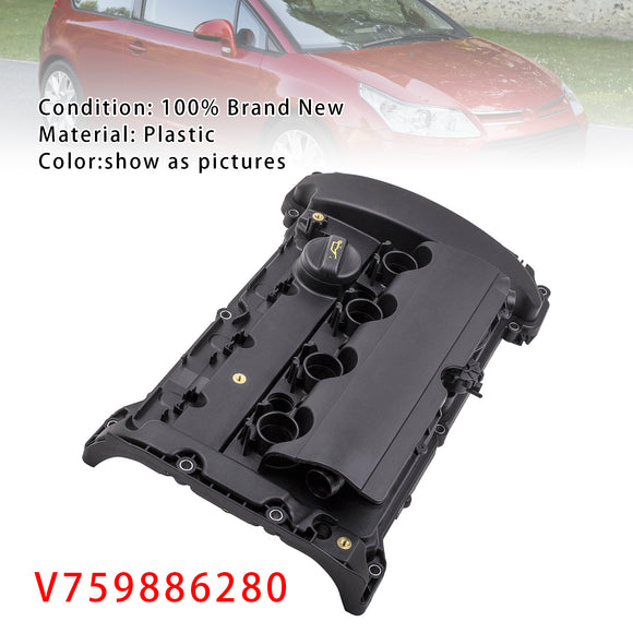 Cylinder Valve Rocker Cover+Gasket V759886280 For Citroen C4 1.6 2008+
