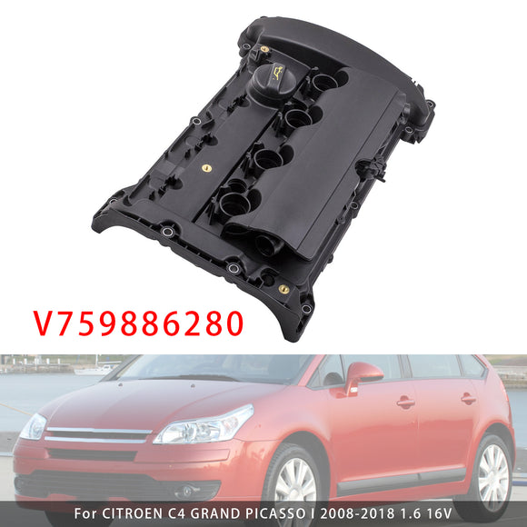 Cylinder Valve Rocker Cover+Gasket V759886280 For Citroen C4 1.6 2008+