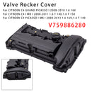 Cylinder Valve Rocker Cover+Gasket V759886280 For Citroen C4 1.6 2008+-6