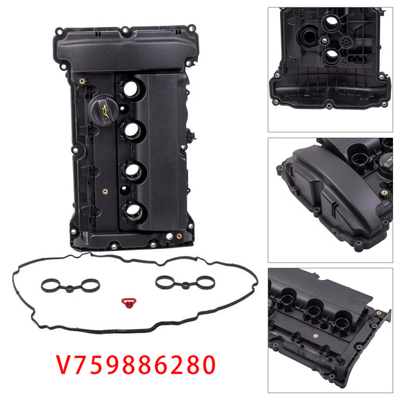 Cylinder Valve Rocker Cover+Gasket V759886280 For Citroen C4 1.6 2008+