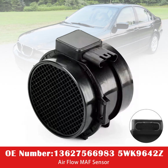 Mass Air Flow Sensor MAF 13627566983 5WK9642Z For BMW Z4 330i 330Ci X3