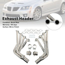 Pontiac G8 6.0L 6.2L 2008-2009 Stainless Steel Exhaust Manifold Header-3