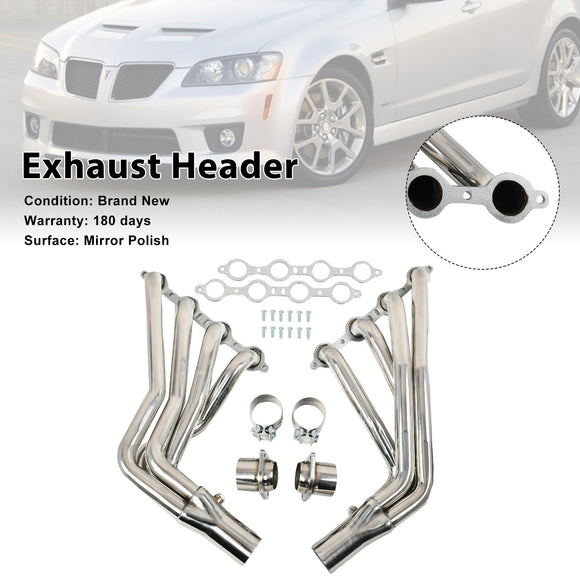 Pontiac G8 6.0L 6.2L 2008-2009 Stainless Steel Exhaust Manifold Header