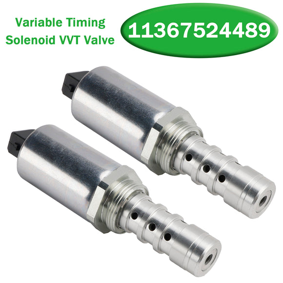 2PCS Variable Timing Solenoid VVT Valve 11367524489 for BMW 540i 740i 740il X5