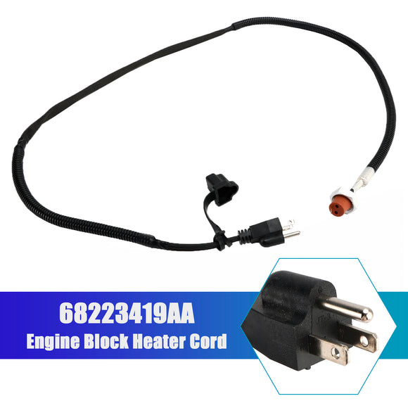 Dodge Ram 2500 3500 2013-2018 Engine Block Heater Cord 68223419AA