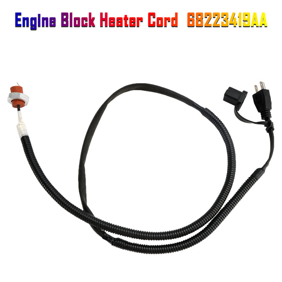 Dodge Ram 2500 3500 2013-2018 Engine Block Heater Cord 68223419AA
