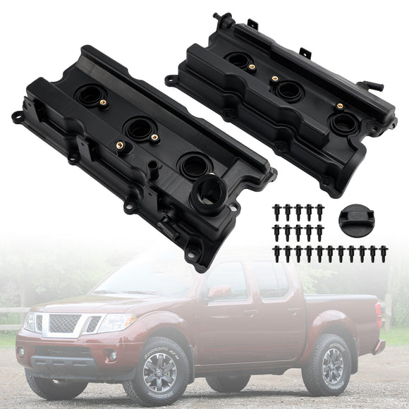 Nissan Frontier Pathfinder Xterra 4.0L 05-19 Valve Cover w/ Gasket Bolt Cap 13264-EA200 13264-EA210