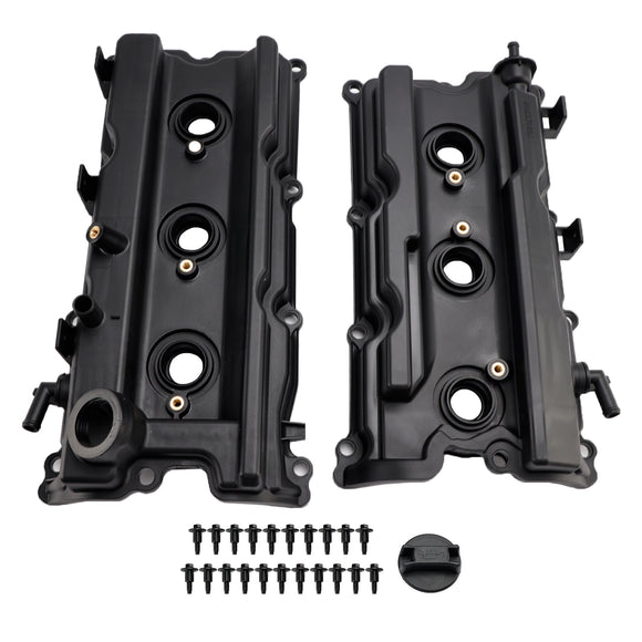 Nissan Frontier Pathfinder Xterra 4.0L 05-19 Valve Cover w/ Gasket Bolt Cap 13264-EA200 13264-EA210