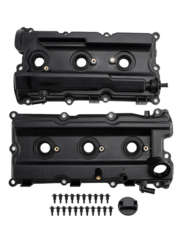 Nissan Frontier Pathfinder Xterra 4.0L 05-19 Valve Cover w/ Gasket Bolt Cap 13264-EA200 13264-EA210