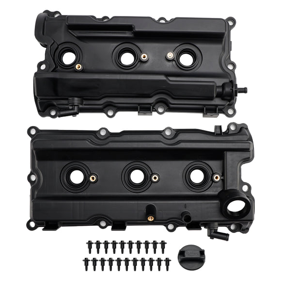 Nissan Frontier Pathfinder Xterra 4.0L 05-19 Valve Cover w/ Gasket Bolt Cap 13264-EA200 13264-EA210