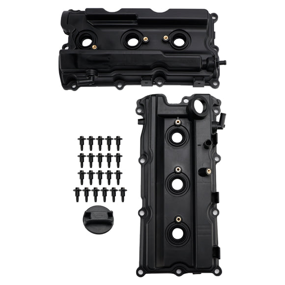 Nissan Frontier Pathfinder Xterra 4.0L 05-19 Valve Cover w/ Gasket Bolt Cap 13264-EA200 13264-EA210