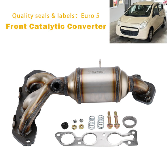 Nissan Opel Suzuki Pixo Agila Alto K10 VII Celerio Splash Front Catalytic Converter
