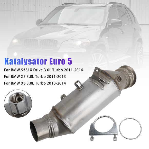 BMW 535i X Drive 3.0L Turbo 2011-2016 Catalytic Converter Euro 5