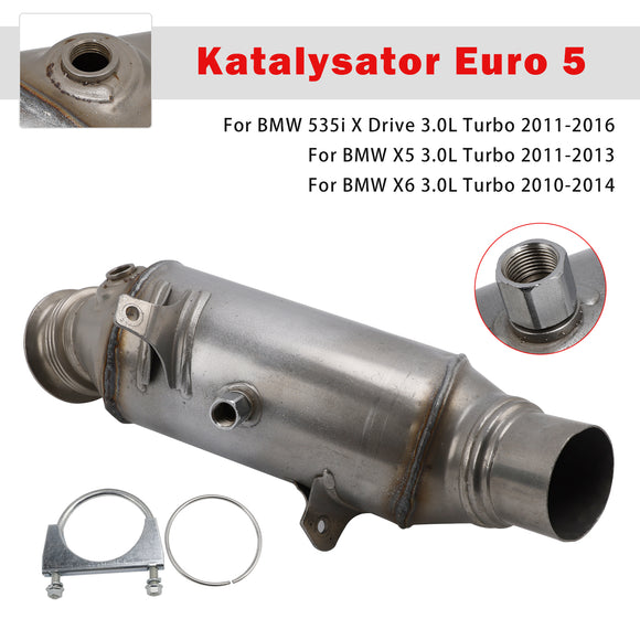 BMW 535i X Drive 3.0L Turbo 2011-2016 Catalytic Converter Euro 5