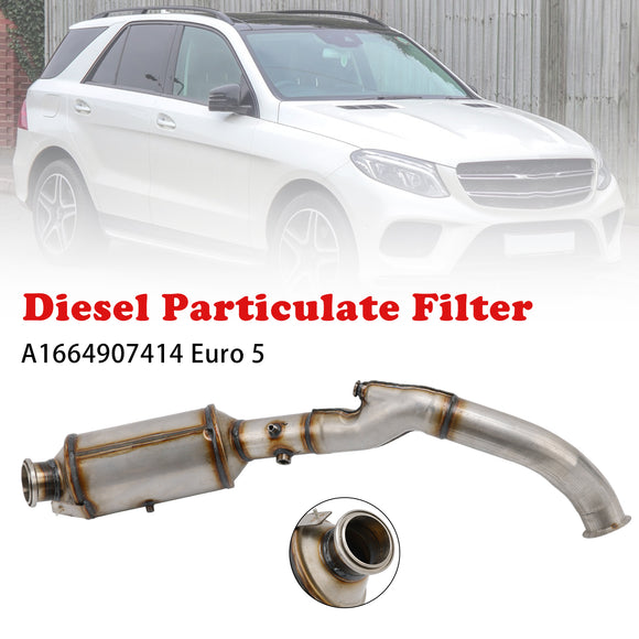 Mercedes-Benz ML GL GLE 250 300 350 CDI Diesel Particulate Filter DPF A1664907414 Euro 5