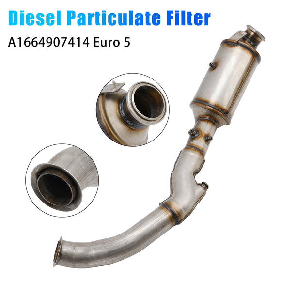 Mercedes-Benz ML GL GLE 250 300 350 CDI Diesel Particulate Filter DPF A1664907414 Euro 5