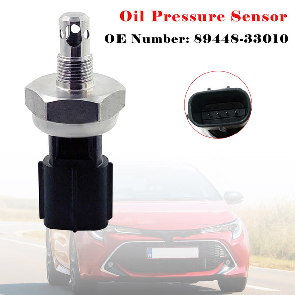 Toyota Corolla RAV4 2019-2020 2.0L 2.5L Oil Pressure Sensor 89448-33010