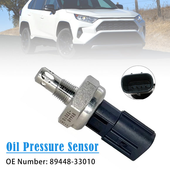 Toyota Corolla RAV4 2019-2020 2.0L 2.5L Oil Pressure Sensor 89448-33010