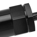 Black Inline EFI Fuel Systems Filter Adapter 3/8 Inch Barb With 30 Micron Filter Element-12