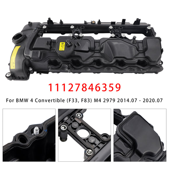 Rocker Valve Cover 11127846359 For BMW 2 3 M2 M3 M4 S55 Petrol Engine S55B30A