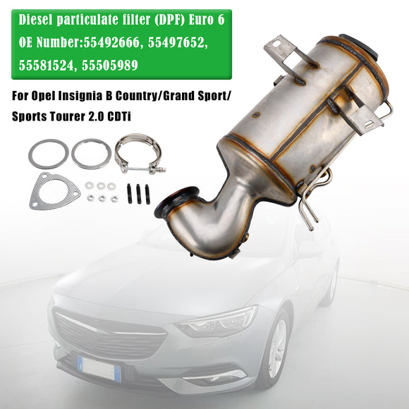 Opel Insignia B Country/Grand Sport 2.0 CDTi Diesel particulate filter (DPF)