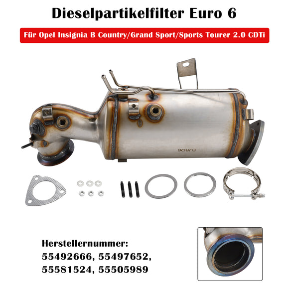 Opel Insignia B Country/Grand Sport 2.0 CDTi Diesel particulate filter (DPF)