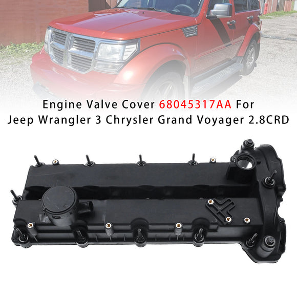Engine Valve Cover 68045317AA For Jeep Wrangler 3 Chrysler Grand Voyager 2.8CRD
