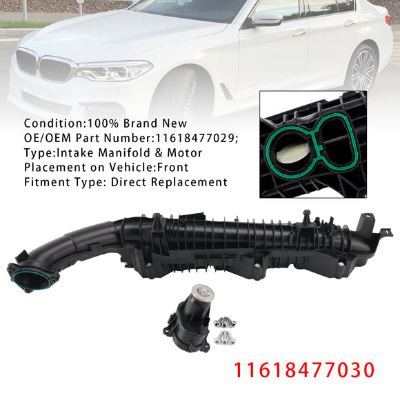 Inlet Intake Manifold With Motor For BMW B57 G01 G02 G30 G31 G32 11618477030