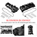 Left+Right Pair Valve Covers BL3Z6582H DL3Z6582C For Ford Expedition F-150-7