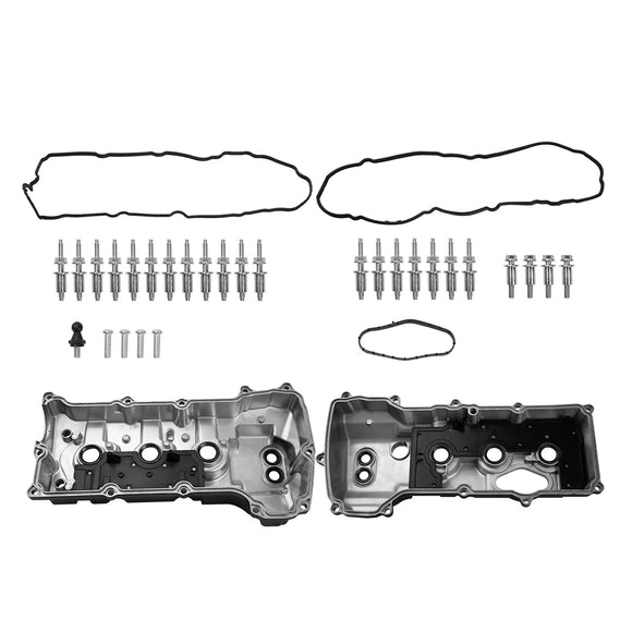 Left+Right Pair Valve Covers BL3Z6582H DL3Z6582C For Ford Expedition F-150