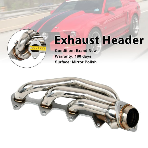 Ford Mustang GT 4.6L V8 2005-2010 Stainless Steel Shorty Exhaust Header