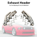 Ford Mustang GT 4.6L V8 2005-2010 Stainless Steel Shorty Exhaust Header-9