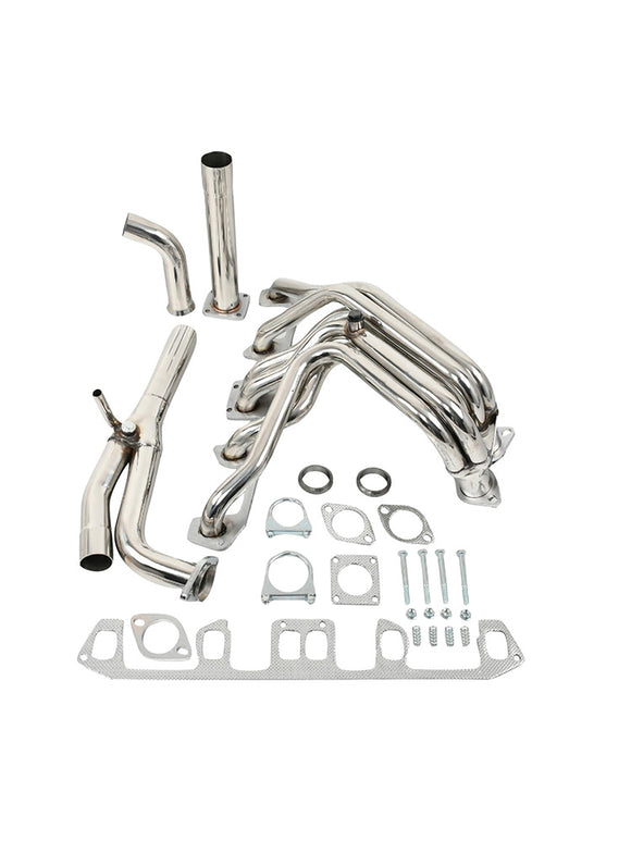 Jeep Wrangler 4.2L 6 Cyl AMC 258 1987-1990 Stainless Steel Exhaust Header