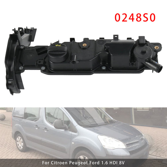 Cylinder Head Cover & Gasket 0248S0 For Citroen Peugeot Ford 1.6 HDI 8V