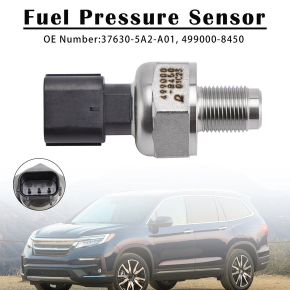 Fuel Pressure Sensor 37630-5A2-A01 for 2014-2021 Honda Accord CR-V Pilot
