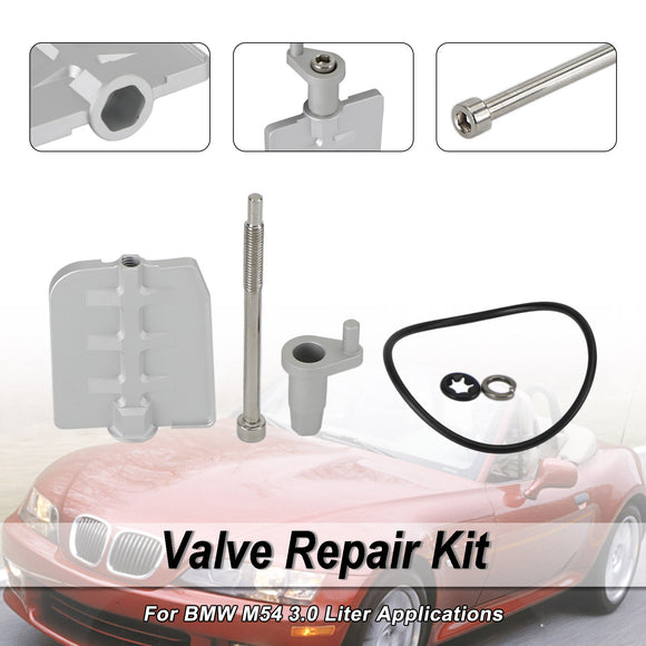 BMW DISA Fix Overhaul M54 3.0 ltr  Aluminium Valve Rebuild Repair Kit 11617544805 11617502275 7544805 7502275