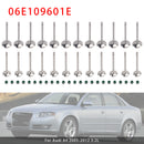 24X Intake+Exhaust Valve Set 06E109601E For Audi A4 A5 A6 A7 A8 Q5 Q7 3.0T-6