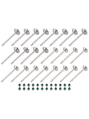 24X Intake+Exhaust Valve Set 06E109601E For Audi A4 A5 A6 A7 A8 Q5 Q7 3.0T-9
