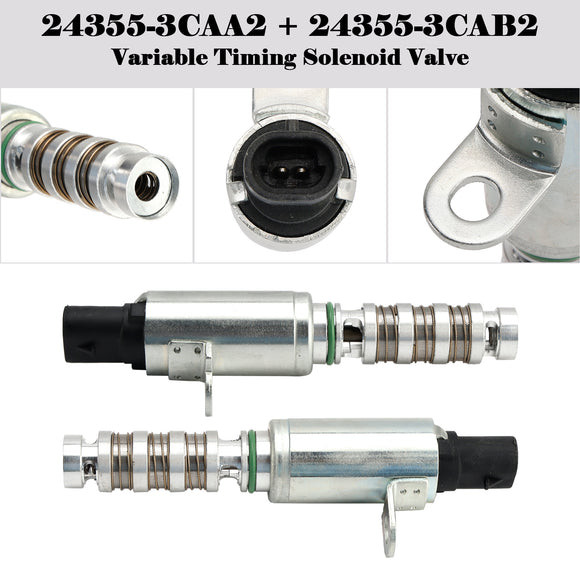 Left & Right Variable Valve Timing Solenoid for Hyundai 3.3L 3.5L 3.8L V6