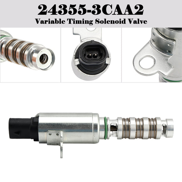 Left Variable Valve Timing Solenoid 24355-3CAA2 for Hyundai 3.3L 3.5L 3.8L V6