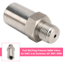 Fuel Rail Plug Pressure Relief Valve for GMC 6.6L Duramax LB7 2001-2004-6