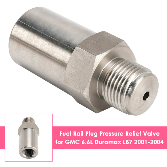 Fuel Rail Plug Pressure Relief Valve for GMC 6.6L Duramax LB7 2001-2004