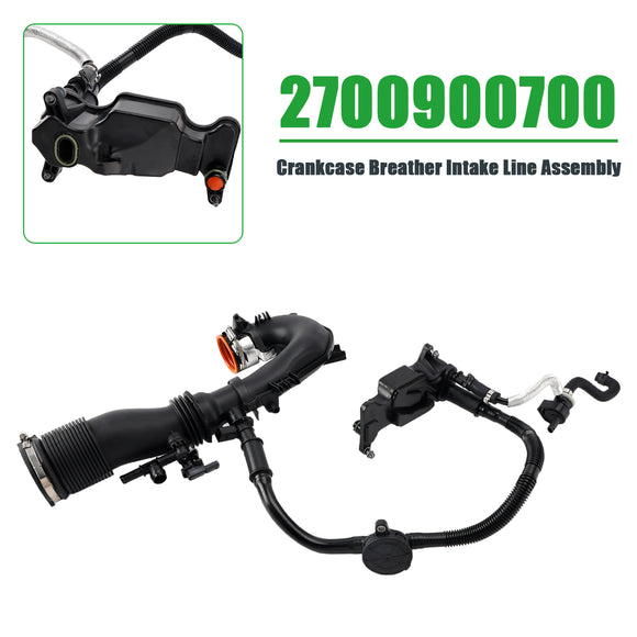 Crankcase Breather Intake Line Assembly 2700900700 for Benz M270 X156 2014-2019