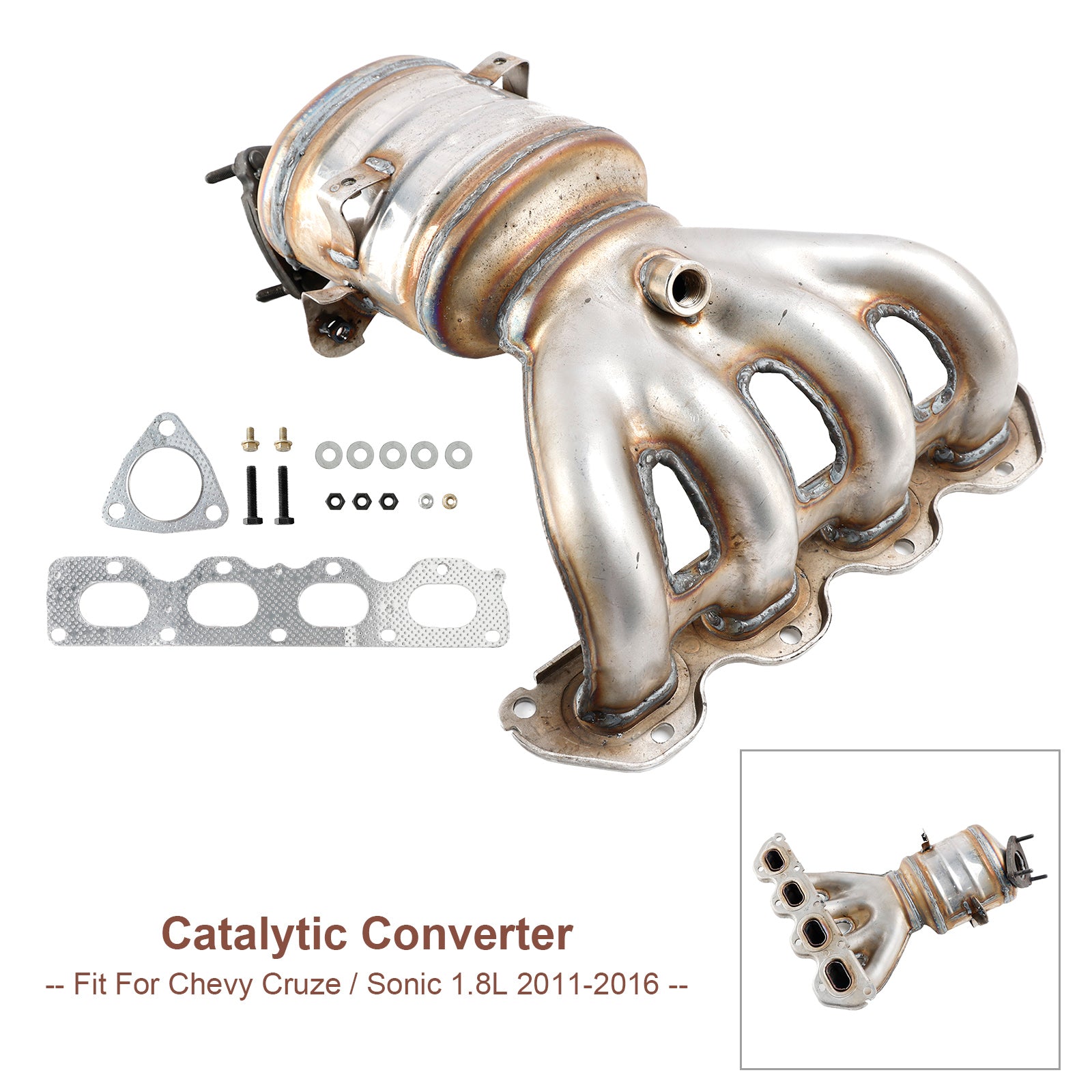 Chevy 2012-2014 Cruze Sonic 1.8L Manifold Catalytic Converter