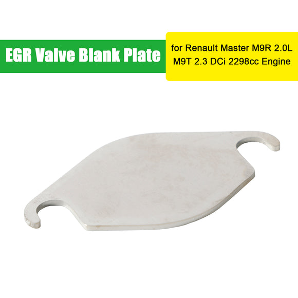 Renault Master M9R 2.0L M9T 2.3 DCi 2298cc Engine EGR Valve Blank Plate
