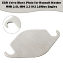 Renault Master M9R 2.0L M9T 2.3 DCi 2298cc Engine EGR Valve Blank Plate-8