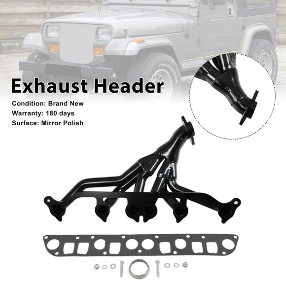 Exhaust Manifold Header Fit Jeep Wrangler Cherokee 1991-1999